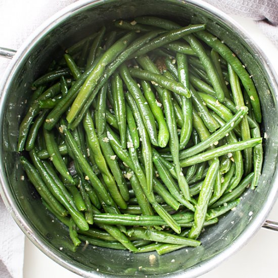 Garlic Butter Green Beans