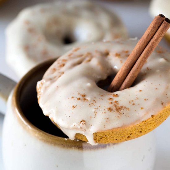 Healthy Baked Pumpkin Donuts