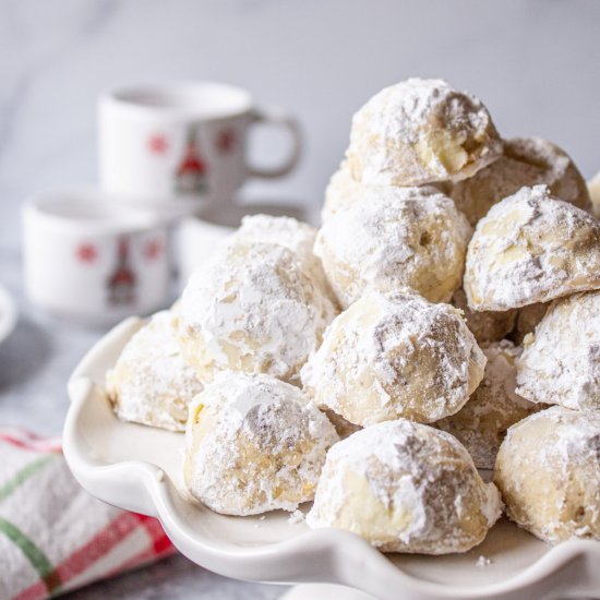 Pecan Snowball Cookies