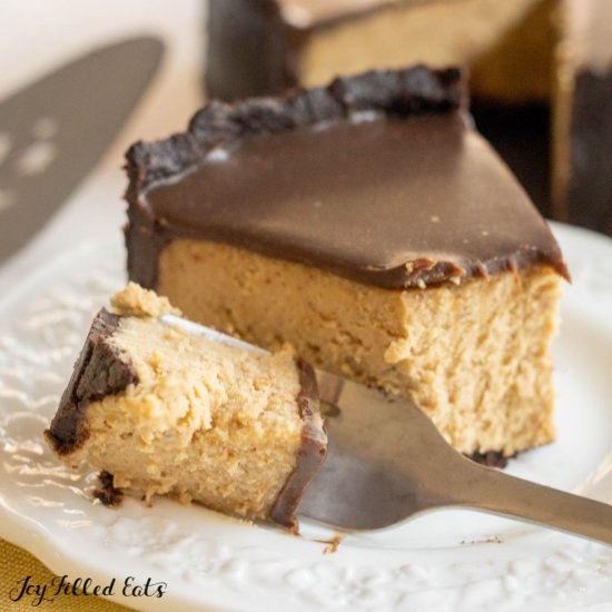 Keto Peanut Butter Cheesecake