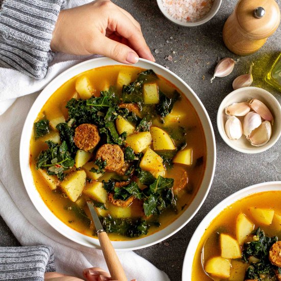 Vegan Caldo Verde Soup