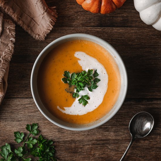 Roasted Winter Squash Soup