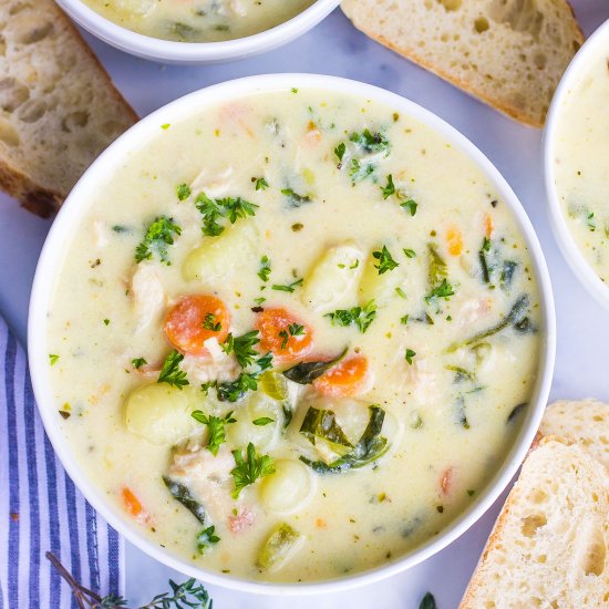 Chicken Gnocchi Soup