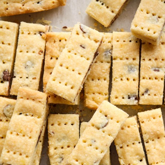 Chocolate Orange Shortbread