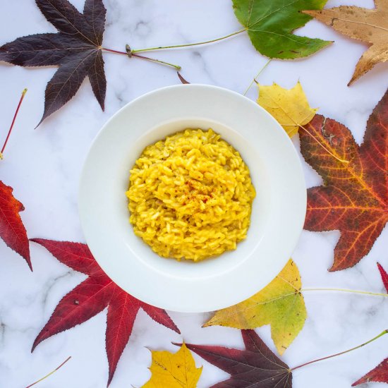 Saffron risotto