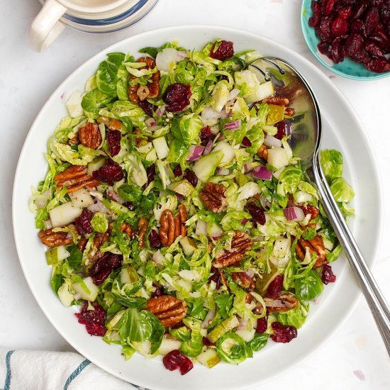 Shaved Brussels Sprouts Salads