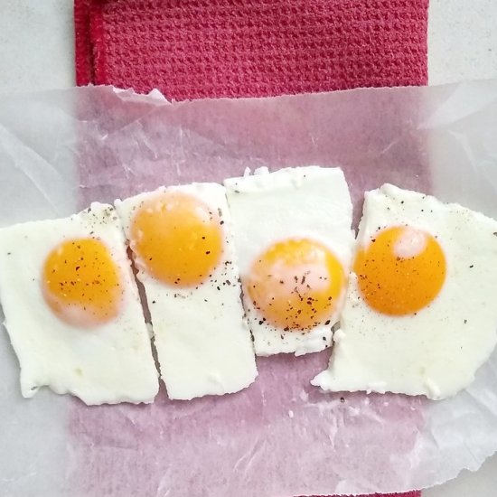 Sheet-Pan Eggs Sunnyside Up