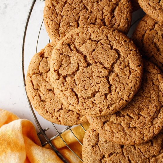 Sunflower Seed Butter Cookies