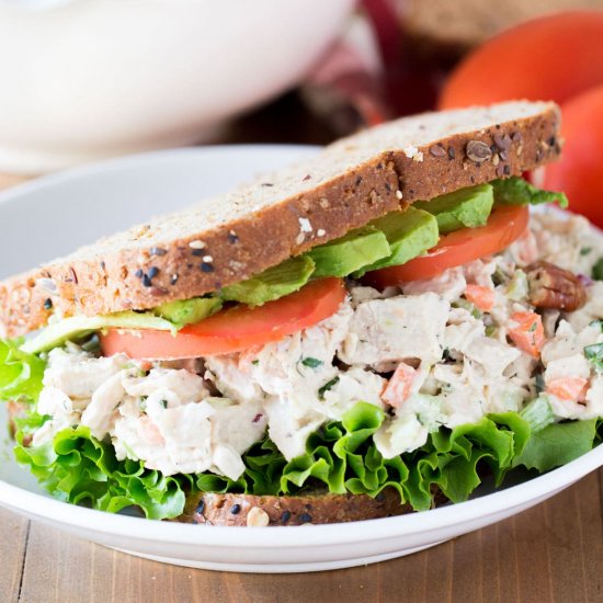 Healthy Leftover Turkey Salad