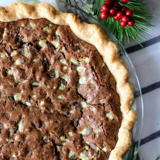 Amazing Mint Chocolate Pie