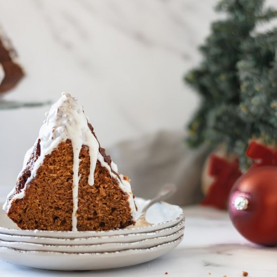 Gingerbread bundt cake