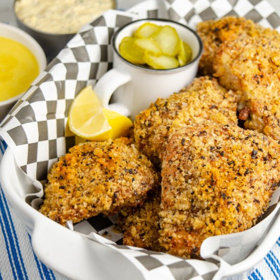 Keto Oven ‘Fried’ Chicken