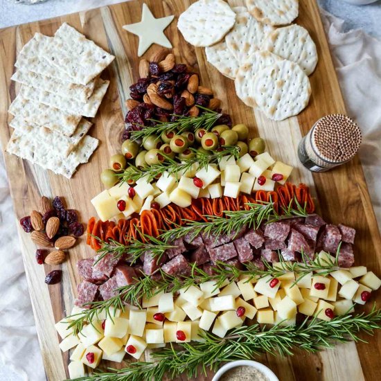 Christmas Tree Charcuterie Board