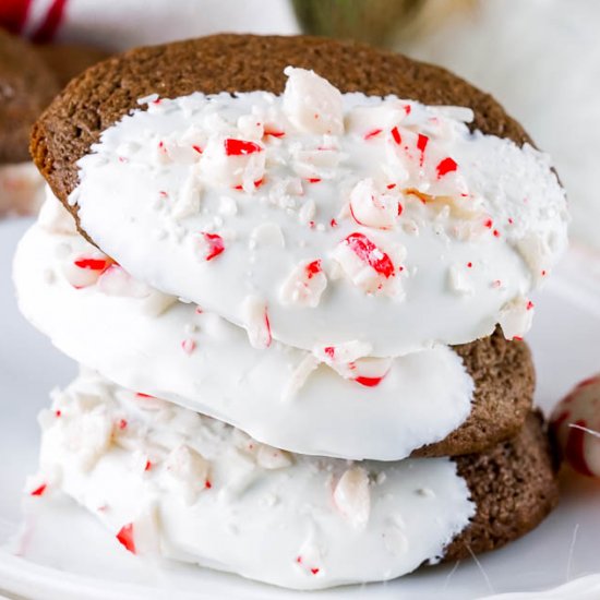 Chocolate Peppermint Cookies