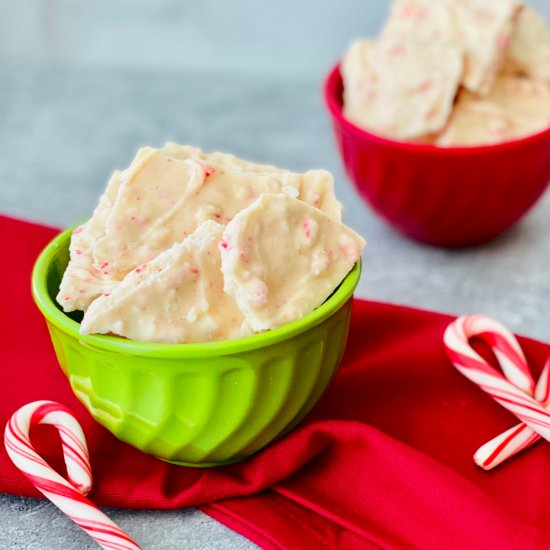 2-Ingredient Peppermint Bark