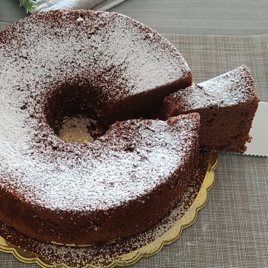 Chocolate Chiffon Cake