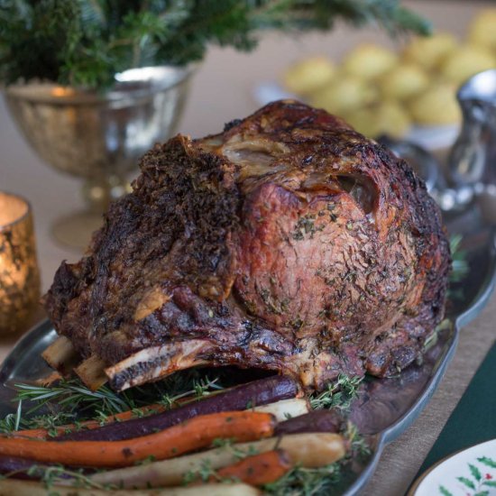 Herb Roasted Prime Rib