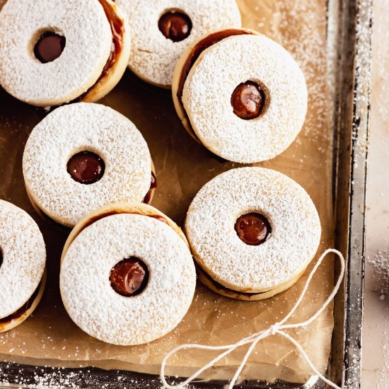 Dulce de leche cookies