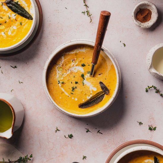 Keto Butternut Squash Soup