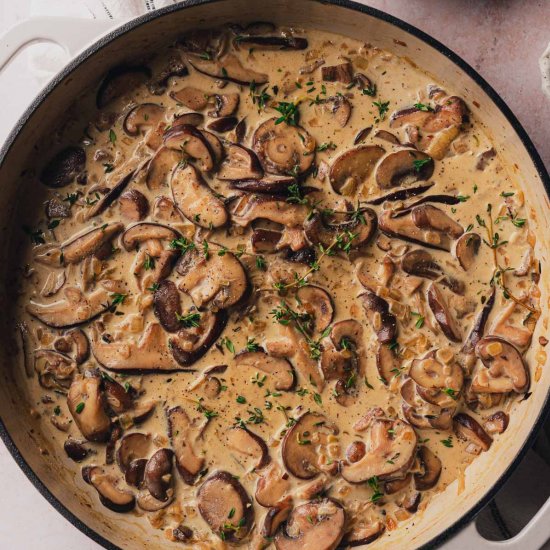 Keto Mushroom Sauce