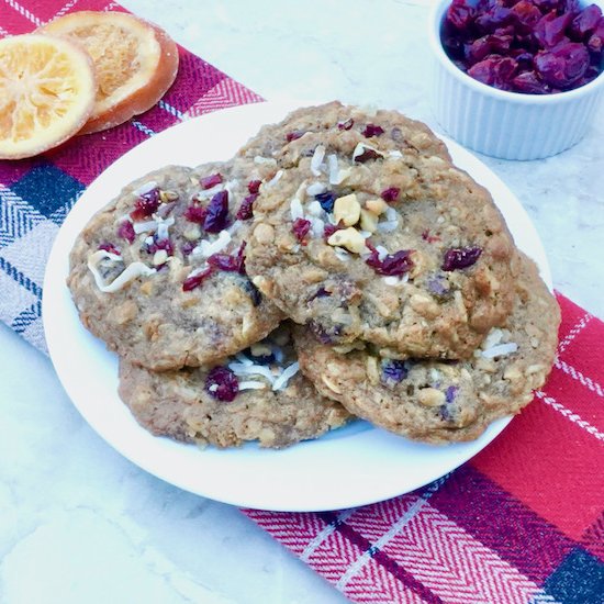 Cranberry Kitchen Sink Cookies