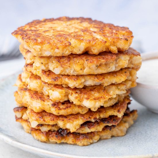 cauliflower fritters