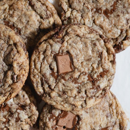 Eggless Chocolate Chip Cookies