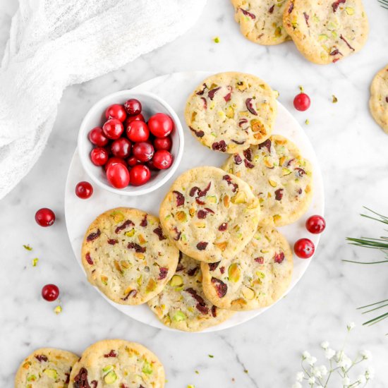 Cranberry Pistachio Cookies