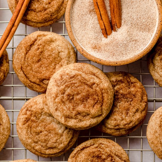 snickerdoodles (no cream of tartar)