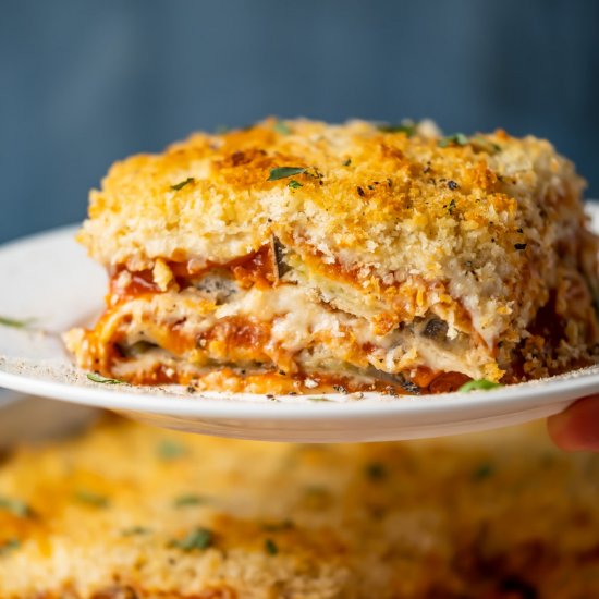 Vegan Eggplant Parmesan