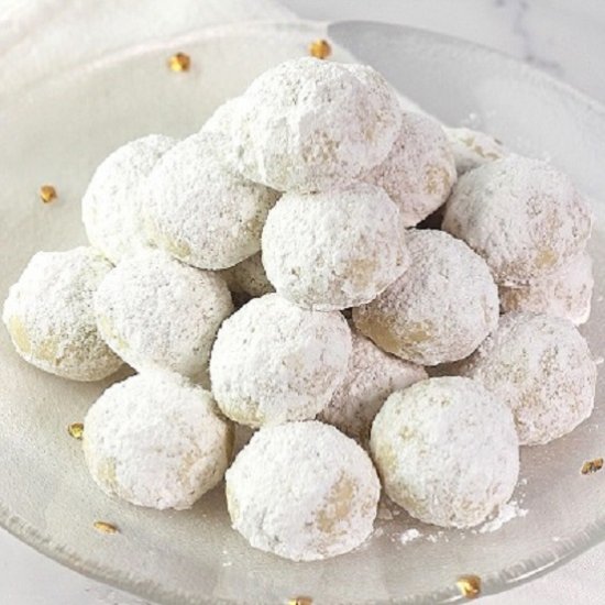 almond snowball cookies