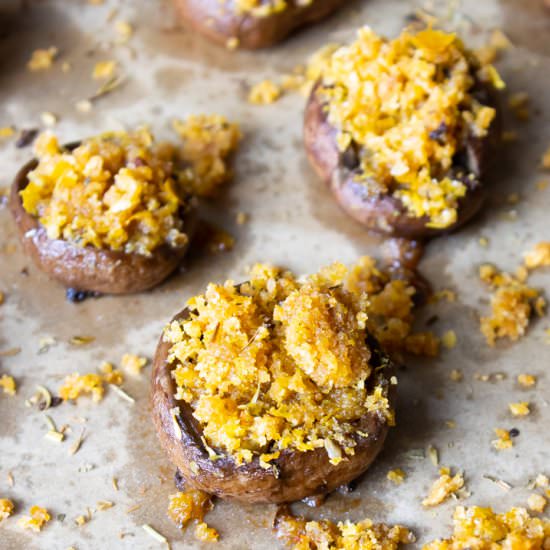 Paleo Italian Stuffed Mushrooms