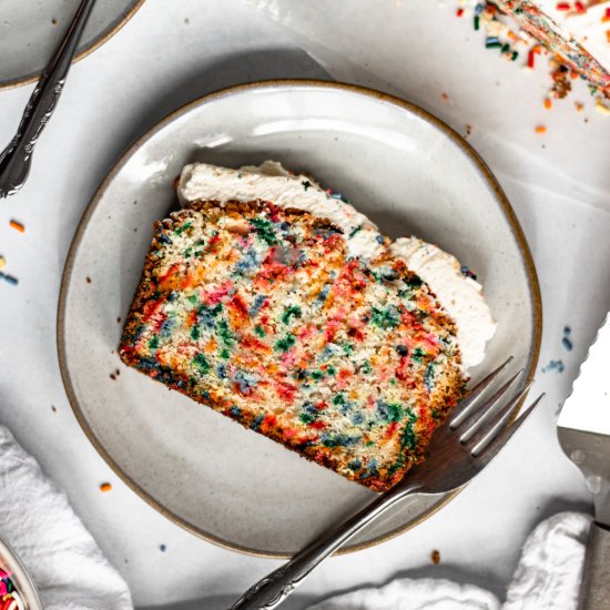 Birthday Funfetti Pound Cake