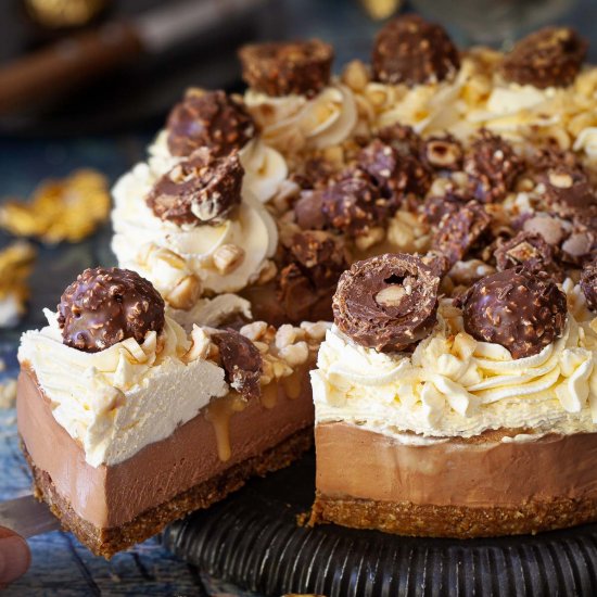 Ferrero Rocher Cheesecake