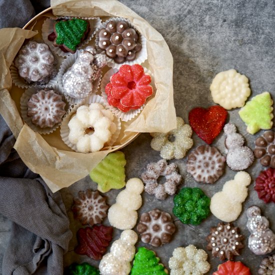 Cream Cheese Spritz Cookies