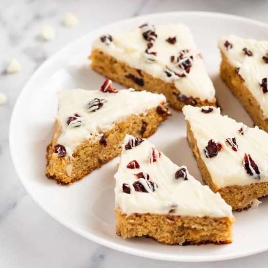 Cranberry Bliss Bars