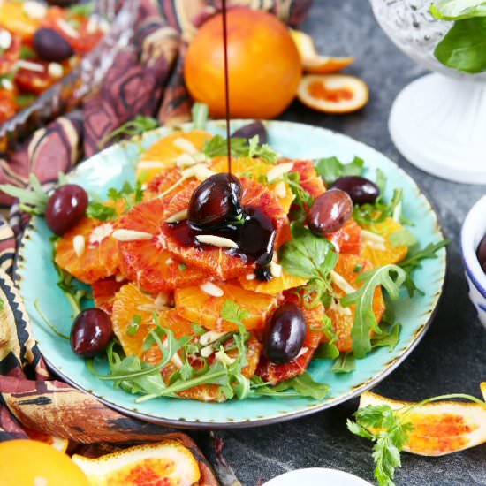 Orange Kalamata Olive Salad