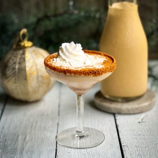 Gingerbread Bourbon Eggnog