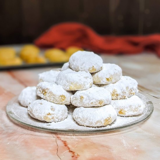 Greek Butter Cookies – Kourabiedes