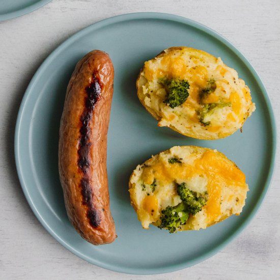 Sausage and Baked Potato Bites