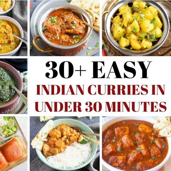 Easy Indian Curries In Under 30mins