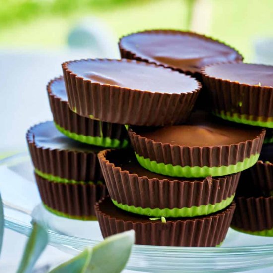 Matcha Chocolate Peanut Butter Cups