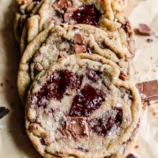 Brown Butter Chocolate Chip Cookies