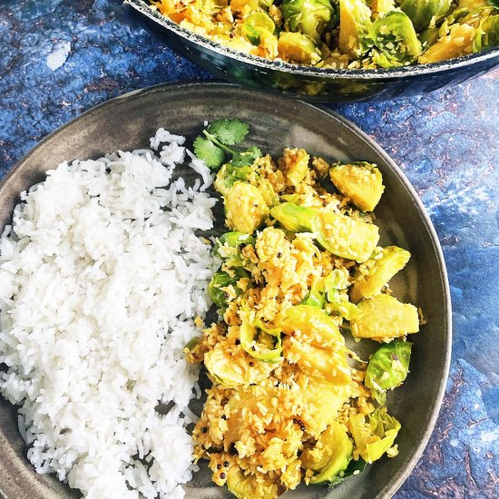 Brussels Sprouts Curry