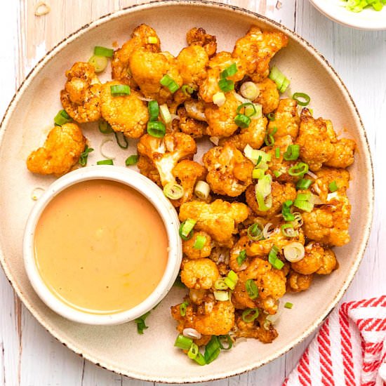 Air Fryer Bang Bang Cauliflower