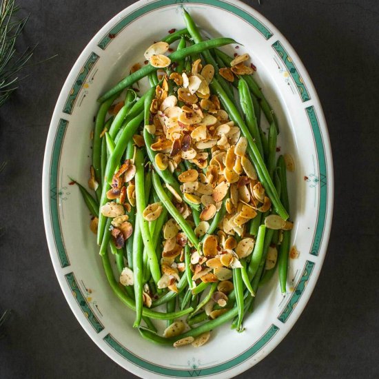 Almond Green beans