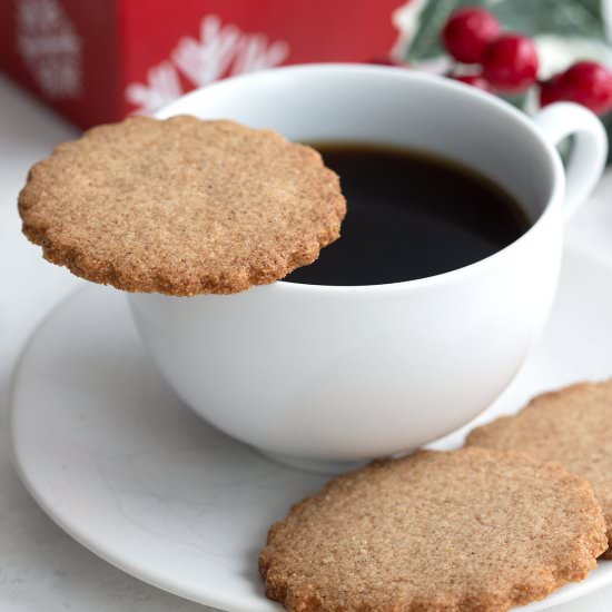 Keto Speculoos Cookies