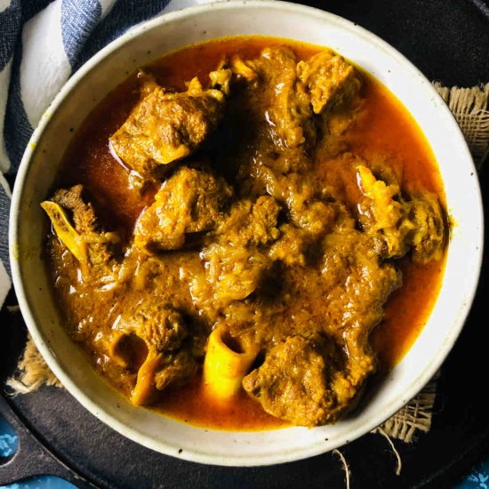 instant pot goat curry