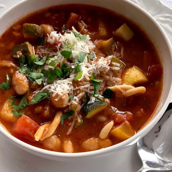 Heartwarming Vegan Minestrone