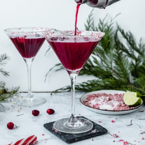 Santa Clausmopolitan Cocktail